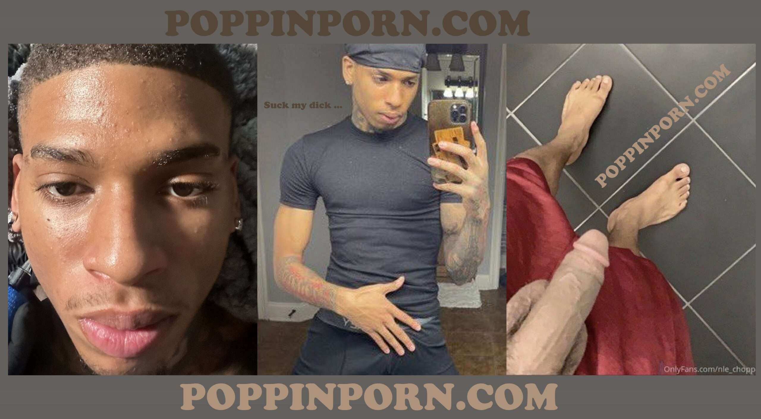 144. NLE Choppa gettin my dick sucked on. #NLE #NLECHOPPA | POPPINPORN.COM